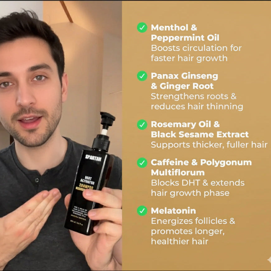 Spartan Root Care Thickening Shampoo for Men & Women